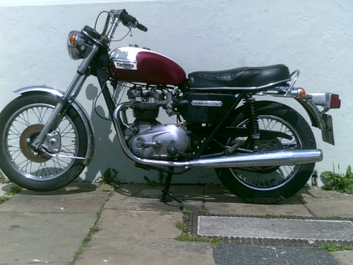 1977 TRIUMPH BONNEVILLE T140V VERKAUFT