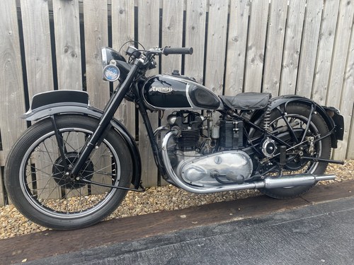 TRIUMPH 3T 1946 ACE BIKE ALL ROUND! £11995 OFFERS PX T140 For Sale