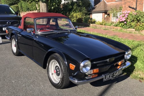 1970 Triumph TR6 with overdrive For Sale