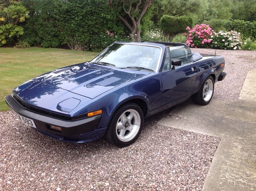 1981 Beautiful rust free TR7 - V8 convertible SOLD