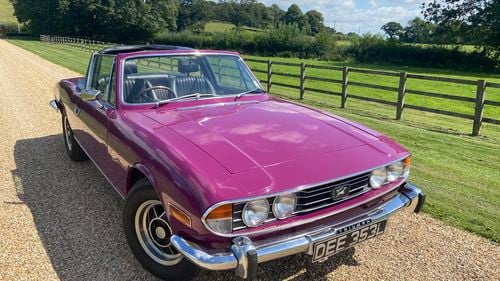 Picture of 1973 Just 3 owners low mileage Magenta Stag a really good example - For Sale