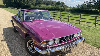 Just 3 owners low mileage Magenta Stag a really good example