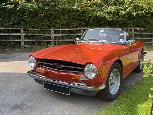 1973 TR6 UK Petrol Injection For Sale