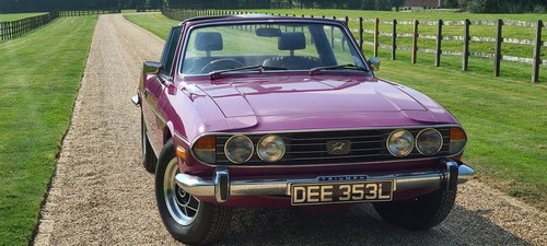 1973 LOVELY  LOW  OWNERS  LOW  MILES  REFRESHED  MAGENTA STAG SOLD