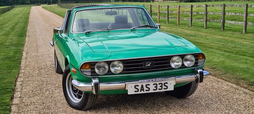 1978 LOVELY  JADE  GREEN  LOW  MILES  STAG  A  LOVELY  STAG SOLD