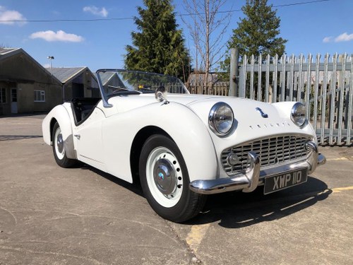 1959 Trimph TR3A fully restored SOLD