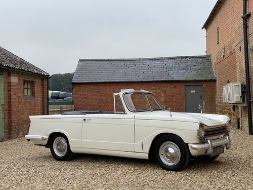 1969 Triumph Herald 13/60 Convertible. Last Owner 7 Years SOLD