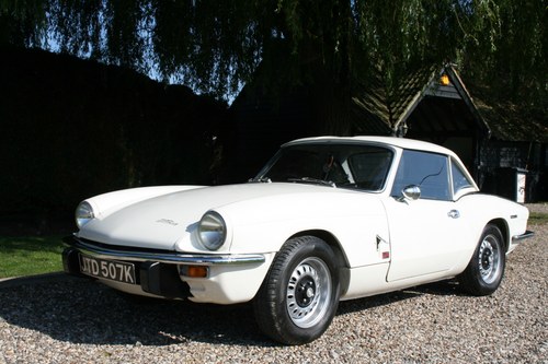 1971 TRIUMPH SPITFIRE MARK IV. Tidy Example with hardtop In vendita