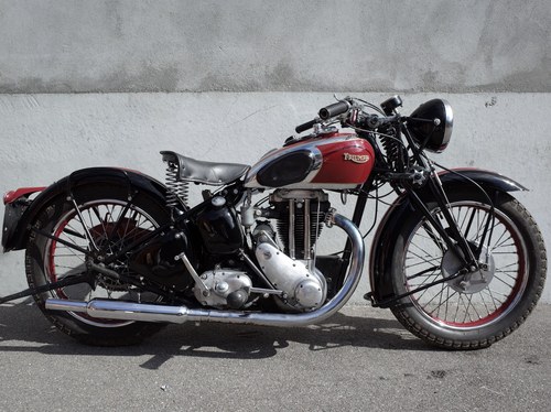 Early 1937 Triumph Model 5H De Luxe VERKAUFT
