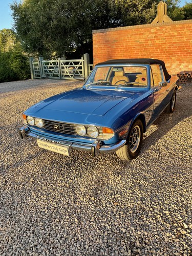 1979 Triumph Stag Mk11 Auto Tahiti Blue Low Miles Kaufen Bei