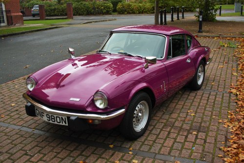 1974 Triumph GT6 Mk3 - Magenta - 1 Owner from New, 58k miles For Sale