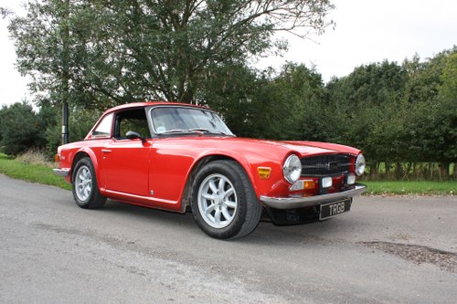 TR6 1973, UK CAR, FAST ROAD TOURER WITH OVERDRIVE SOLD