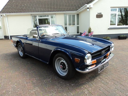 1971 TR6 2.5PI For Sale
