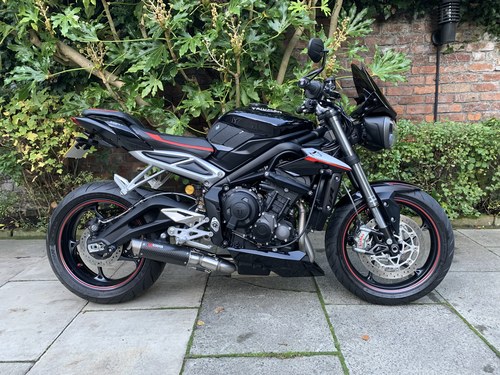 2017 Triumph Street Triple 765 RS, 1 Owner, F.T.S.H. Exceptional SOLD