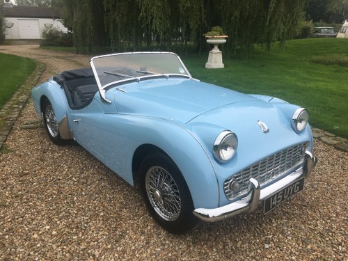 1959 Fully Restored Triumph TR3A For Sale