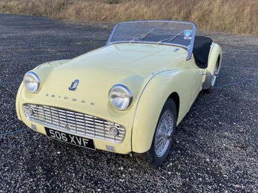 Picture of Recently Restored Triumph TR3A
