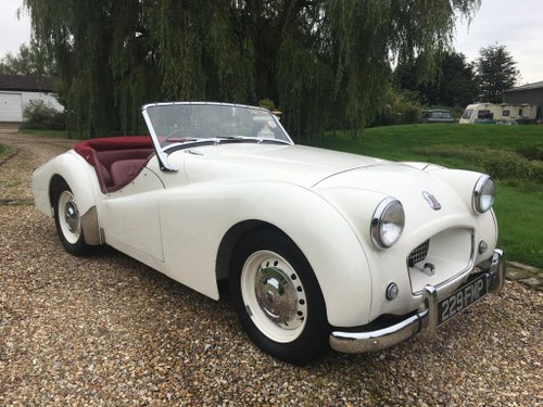 1955 Triumph TR2 Concours Winner In vendita