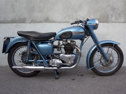 1955 Triumph Thunderbird. Matching numbers. Long term owner. SOLD