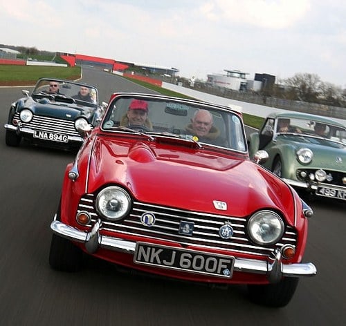 TR5 1968. ORIGINAL UK RHD CAR WITH OVERDRIVE & SURREY TOP VERKAUFT