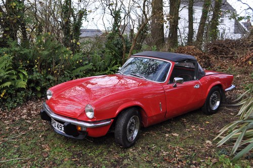 1977 Triumph spitfire 1500 - uprated stage 2 SOLD