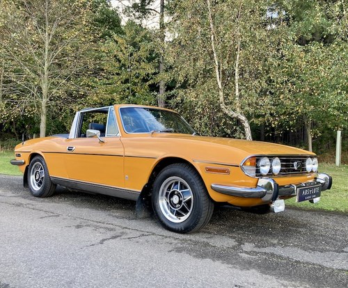 1975 Triumph Stag, sensational restoration - SOLD VENDUTO