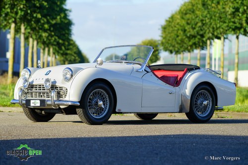1960 very nice Triumph TR3A (LHD) For Sale