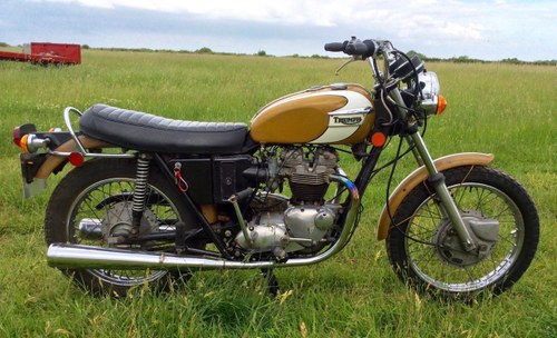 1972 Triumph T120 RV Bonneville for auction November 27th For Sale by Auction