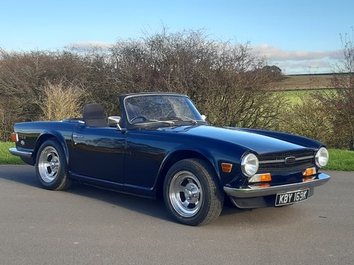 1971 TRIUMPH TR6 - 'CP' CHASSIS 150BHP For Sale by Auction