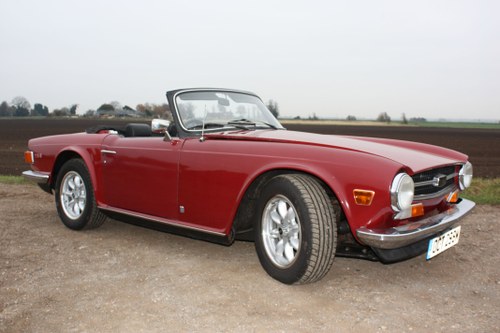 1973 DAMSON TR6 RUNS AND DRIVES REALLY WELL. SOLD