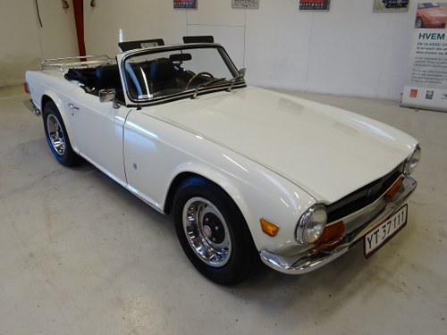 1971 Triumph TR6 with overdrive SOLD