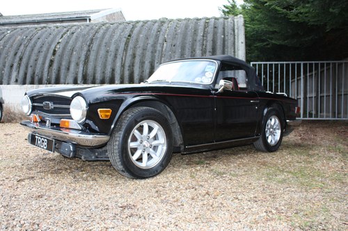 TR6 1970 ORIGINAL RHD 150BHP UK CAR WITH OVERDRIVE SÅLD