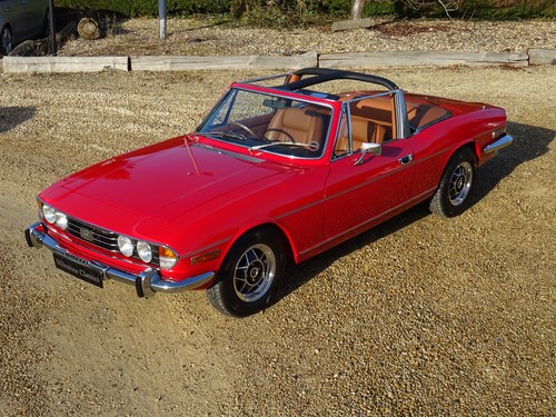 1971 Triumph Stag: Full Restoration – Manual/Overdrive For Sale
