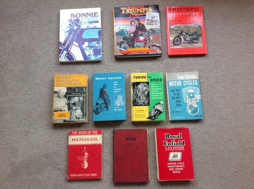 Clasic bike books. Triumph T120  For Sale