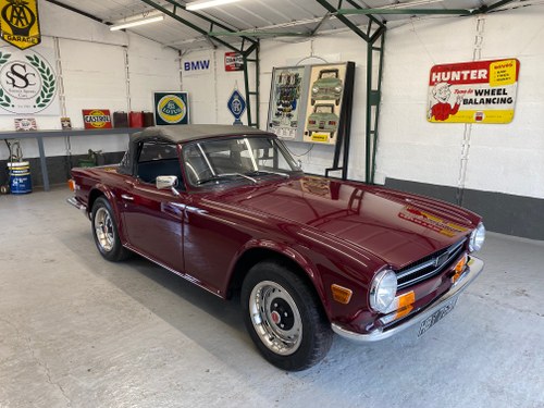 1972 TR6 150bhp model For Sale