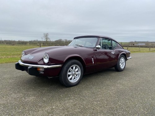 1973 Triumph GT6 MkIII in Damson Red. Manual/Overdrive SOLD