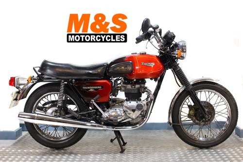 1981 Triumph Thunderbird TR65 650cc SOLD