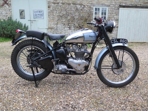 1954 Triumph TR5 Trophy 29/06/2022 For Sale by Auction