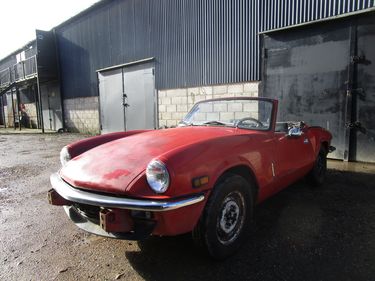 Picture of Triumph Spitfire 1977 Running Project Dry State Car LHD - For Sale