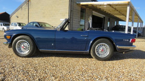 1973 (L) Triumph TR6 MANUAL WITH OVERDRIVE For Sale