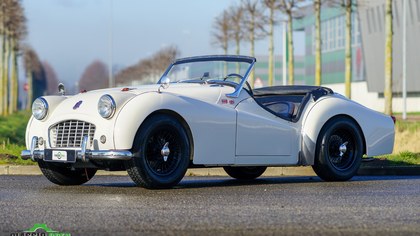 Very nice Triumph TR3 with Overdrive (LHD)