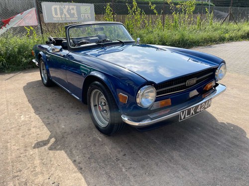 1974 Triumph tr6 manual with overdrive cr For Sale