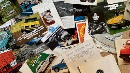 1960s/70s Triumph Car Brochures