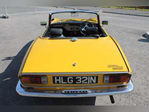 1975 Spitfire 1500 with Overdrive, Inca Yellow, Black Interior For Sale (picture 3 of 6)
