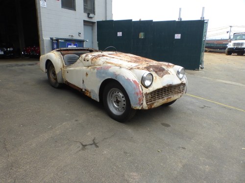 1958 Triumph TR3 Parts Car with Title (St#2462) Kaufen Bei