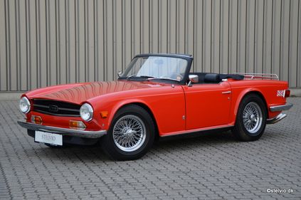 Picture of LHD frame off restored Triumph TR6 PI