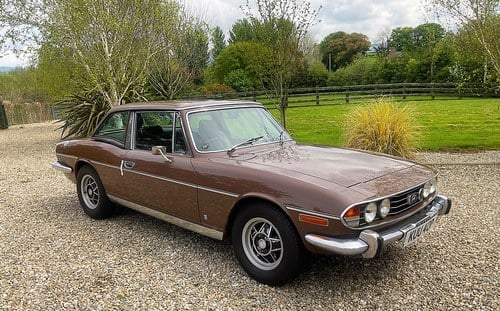 1975 TRIUMPH STAG MANUAL OVERDRIVE TOTALLY ORIGINAL UNRESTORED—PX SOLD