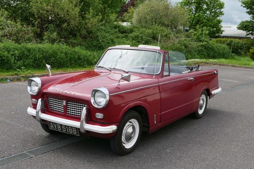 1964 Triumph Herald 1200 Convertible For Sale by Auction