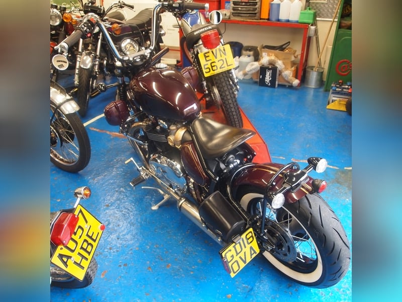 2018 Triumph 1200 Bonneville Bobber, RESERVED FOR BOB.