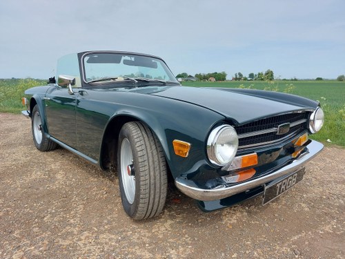 1972 TRIUMPH TR6 CP WITH OVERDRIVE SOLD