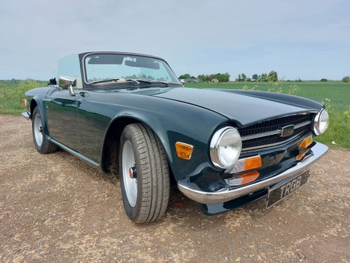 1972 TRIUMPH TR6 CP WITH OVERDRIVE VENDUTO